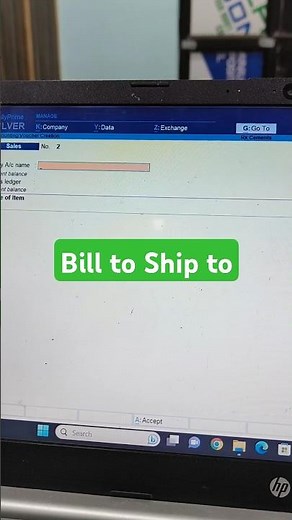 How to use bill to ship to in tally prime | How To Set Consignee Address In Tally Prime #ytshort