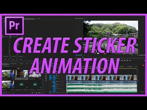 How to Create a Text Sticker Animation in Premiere Pro CC (2017