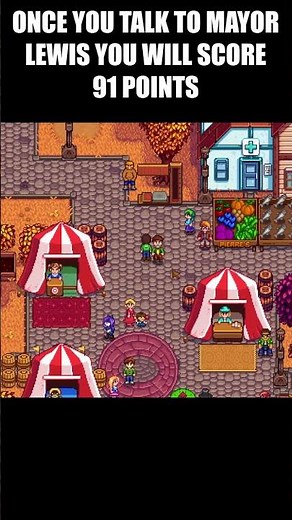How to win the FAIR Every Time! The easiest way to win the Stardew Valley Fair #Shorts