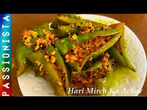 Mirchi Ka Achar Recipe|Hari Mirch Ka Achar|Mirch Ka Achar Recipe| Green Chilli Pickle|