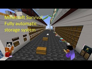 Flexible and compact storage system for all your items in Minecraft! (Jaycraft SMP Java 1.19)