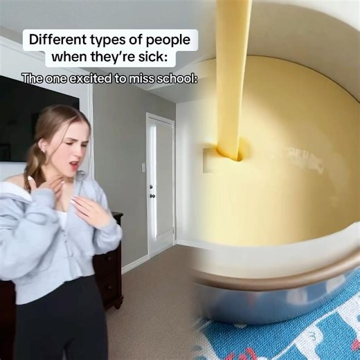 The different types of people when they're sick #comedy #funny #pov #skit