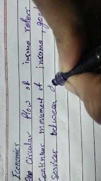 CLASS 12 CIRCULAR FLOW OF INCOME DEFINITION CHAPTER 1 ECONOMICS #12 #chapter1