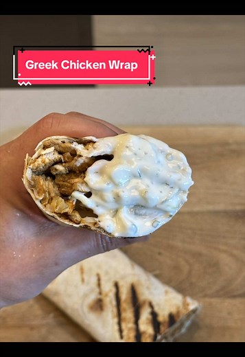 Delicious Greek Chicken Wrap Recipe