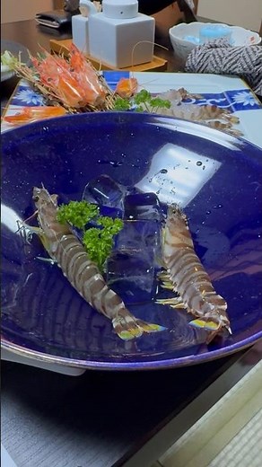 車海老の踊り食い #姫島