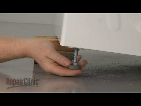 Whirlpool Top Load Washer Replace Leveling Leg #W10568619