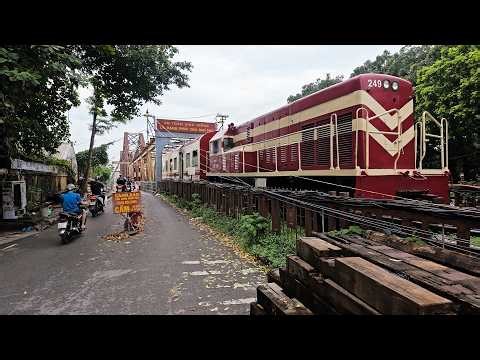 Viet Nam Raikways, Long Bien Bridge East side. Cafe De Long Bien.Train LP2, LP5. HP1. BHL1.SP7.