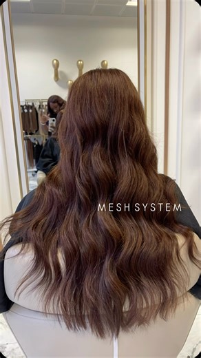 16 reactions · 3 comments | A sparkling ✨ moment L H MESH INTEGRATION SYSTEM We love a magical choco-latte transformation #lushvirginhair_dublin #dublinhairstylist #meshintegrationsystemdublin #hairloss | LUSH Virgin HAIR | Facebook