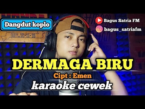 Dermaga biru - karaoke duet tanpa vokal cewek dangdut koplo