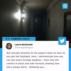 If P.T. weren't terrifying enough, a recent camera hack has revealed that Lisa is always behind you. 😱 (via @manfightdragon on Twitter) | IGN