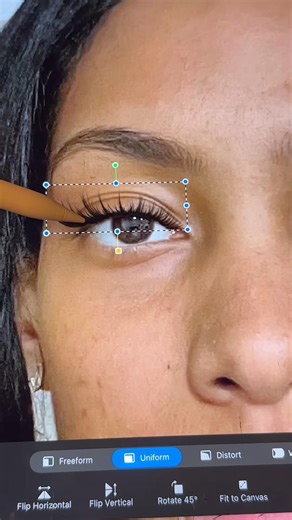 Watch how I prep my client for cluster lashes