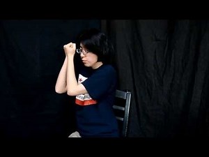 【手話検定準１級】隠れる（シュールなショートコント付き）
