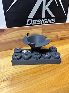 Powder Funnel, Anti Static. 7 Interchangable Heads Include 17, 22, 243/6mm, 25/6.5mm, 270/7mm, 30 and 33. - Etsy