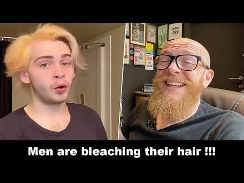 Men Are Bleaching Their Hair Too?! Hairdresser Reacts to Shocking Hair Fails!