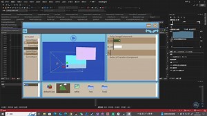 用C++和Vulkan写的一个UI库构建的一个UI编辑器(套娃)