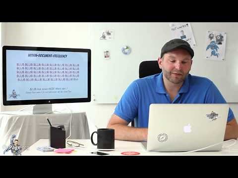 OnPage Tutorial: WDF*IDF