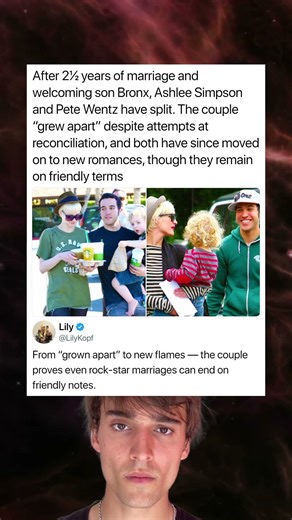 After 2½ years of marriage and welcoming son Bronx, Ashlee Simpson and Pete Wentz have split