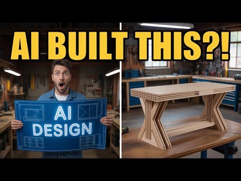 I Let AI Design a Workbench — The Results Shocked Me!
