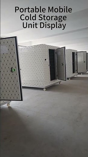 Refrigerated Mobile Cold Room Storage