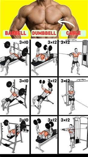 9 Best Chest Workouts for Building Muscle Mass| #workout #chestworkout