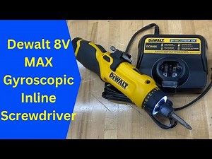 Dewalt Gyroscopic Cordless Screwdriver DCF682