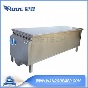 [Hot Item] Manual or Electric Lifting 304 Stainless Steel Defrost Dissection Anatomy Table with Cover Plate