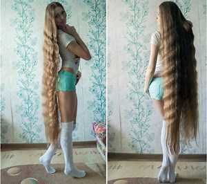 'Real-life Rapunzel': The Russian woman who hasn't cut her hair since 2003