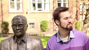 17K views · 369 reactions | Today marks the anniversary of the death of Alan Turing, the mathematician and wartime codebreaker who joined our University 70 years ago. Here Ciprian Tomoiaga, a computer science student at Manchester, explains how influential Turing’s work at Manchester would prove to be. | The University of Manchester | Facebook