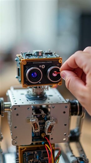 Leveling Up My DIY Game: The Robot Challenge! 🤖🛠️ #diy #diyrobot #automobile #robot #shorts