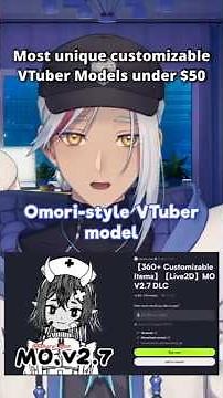 3 Most Unique Customizable Vtuber Models under $50
