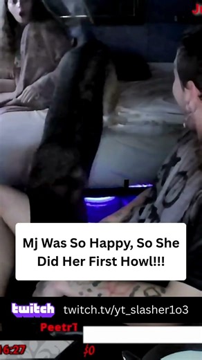 Mj Howled For The First Time!!! #dog #funny #cuteanimals #twitch #shorts