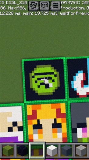 Spotify Logo in Minecraft Sand Art 😱🔥#MinecraftSandArt