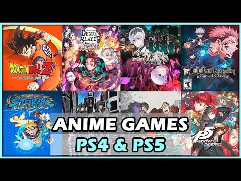 TOP 40 BEST ANIME GAMES FOR PS4 AND PS5 (2025)