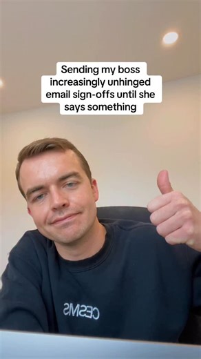 Sully Finlay on Instagram: "Somehow still hasn’t said anything?? . . . #working #corporate #job #9to5 #comedy #funny #corporatehumor"