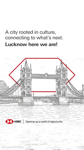 HSBC India on Instagram: "The city of royalty, gardens, legacy and culture, is now part of a global network- we’re creating new chapters of opportunity for #Lucknow — ones that are globally connected and locally rooted. #HSBCIndia #OpeningUpAWorldOfOpportunity #NewBranch #HSBCLucknow #Lucknow #Legacy"