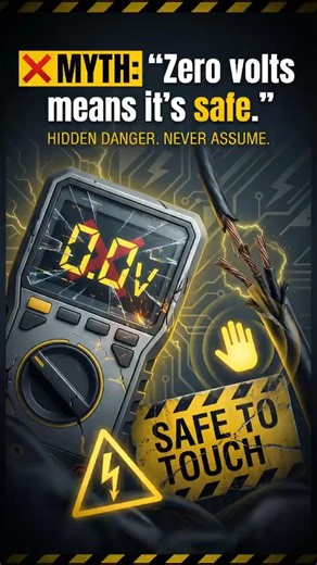 Multimeter Myth #2 – 0V Doesn’t Mean Safe