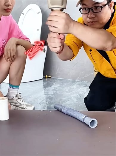 Woman Fixes Plumber's Mistake to Save the Day