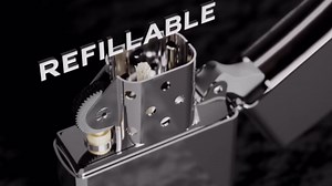 Zippo Made in USA High Polish Chrome Pocket Lighter, Multi, One Size