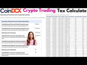 How To Calculate Trading Tax On CoinDCX Exchange | Download ITR Ready Tax Report |Step-by-Step Guide