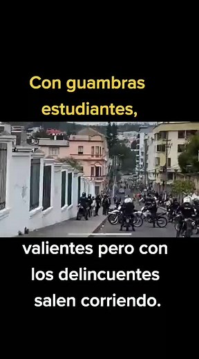 Motorcyclists Navigate City Streets with Student Guards