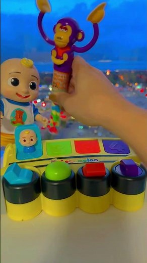 Asmr Cocomelon Pop & Play Pals - Unboxing Toys & Review #shorts #cocomelon #shortvideo