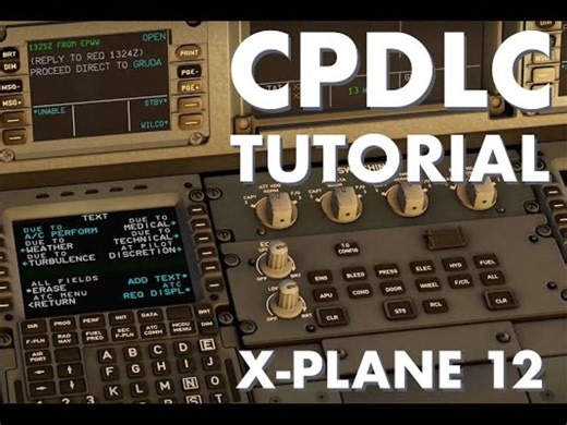 【搬运】XPlane CPDLC Tutorial