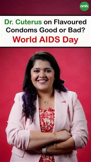 Onlymyhealth on Instagram: "Dr. Cuterus on Flavoured Condoms — Good or Bad? | World AIDS Day #WorldAIDSDay #DrCuterus #flavouredcondoms (World AIDS Day, Dr Cuterus, flavoured condoms, safe sex, HIV prevention, AIDS awareness, STI prevention)"