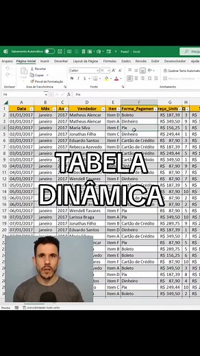 Como Utilizar Tabela Dinâmica no Excel para Aumentar Produtividade