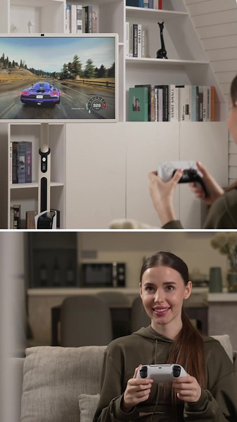 XUNDEFINED 32-Inch Portable TV on Wheels Touch Screen Portable TV #XUNDEFINED#portabletv#SmartTV#GoogleTV#smartmobiletv#UpgradeYourSpace#BetterEveryDay#MobileTV#portabletv#gaminglife#tvonwheels