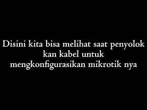 Tutorial menghubungkan jaringan internet dari router ke hp