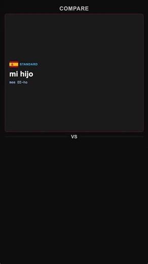 Say "my son" Like a Native Speaker 🇪🇸