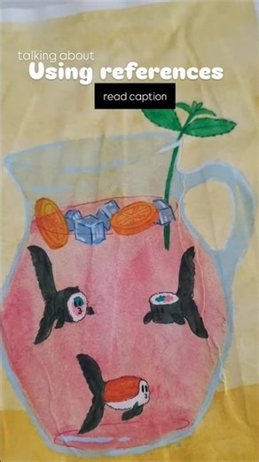 talking about using references ad an artist