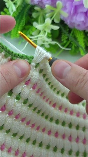 super easy crochet pattern #crochet #asmr #knitting