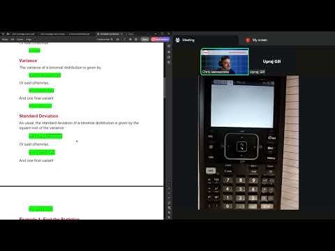 Math Methods The Binomial Distribution Live Class